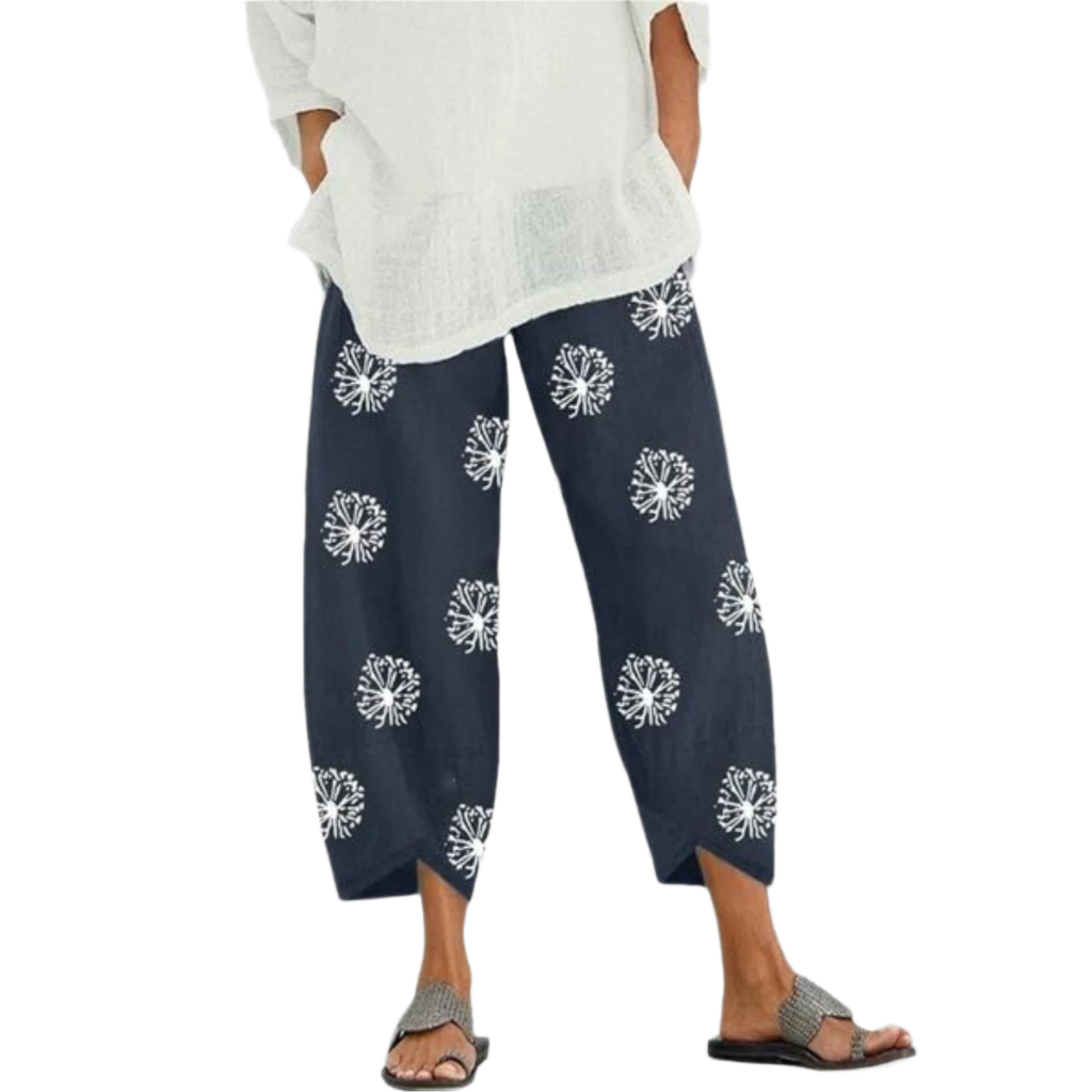 Katalina - Pantalones cómodos con piernas anchas