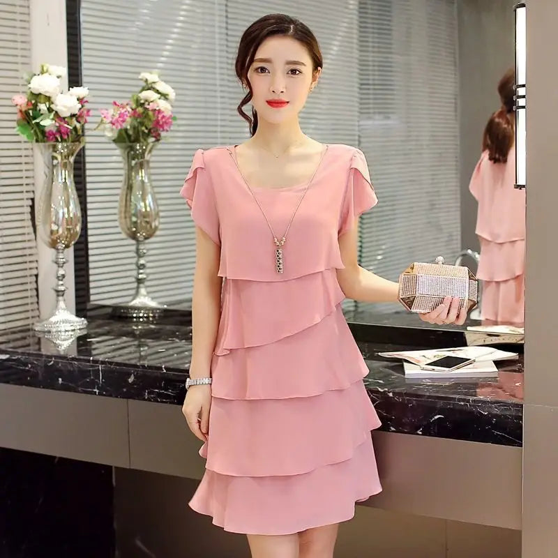 Luna Klassische Sommerkleid für Damen – Einfach und Bequem
