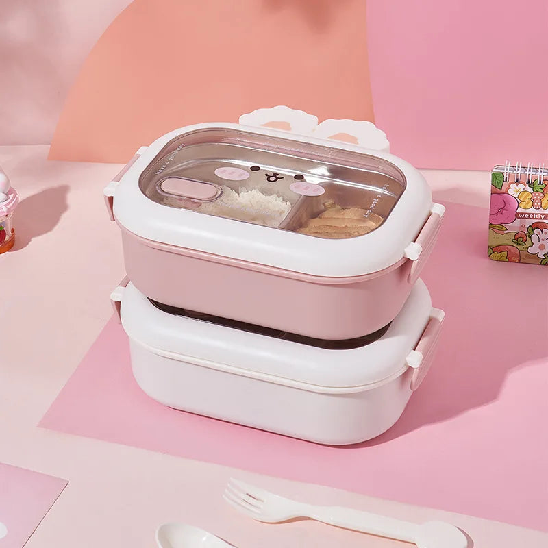 Edelstahl isolierte süße Lunchbox