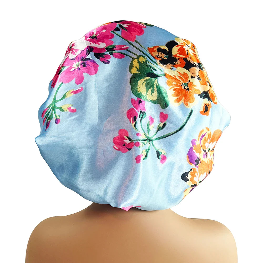 Frauen Schlafmütze mit Blumenmuster