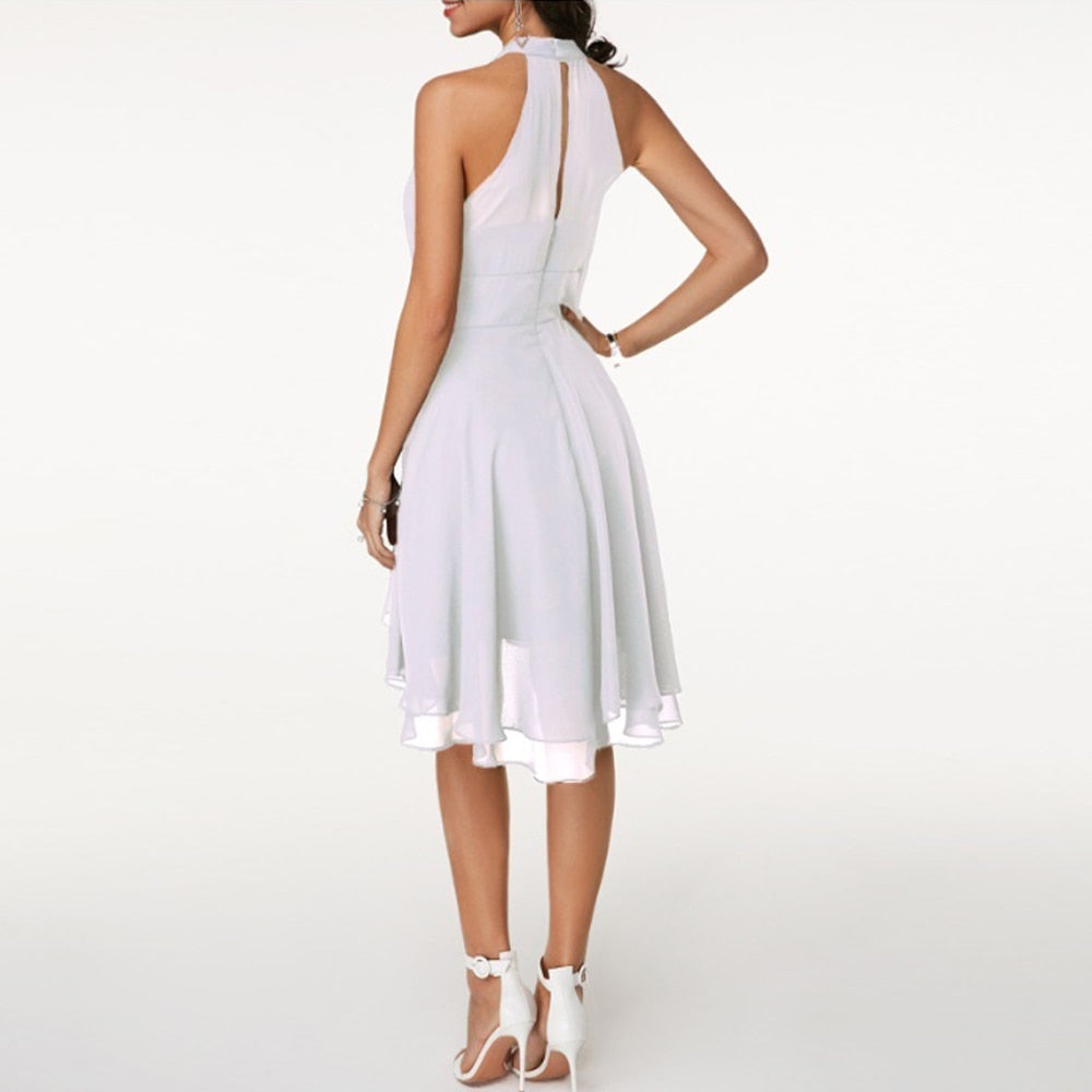 Alyssa - Kurzes schwingendes Kleid