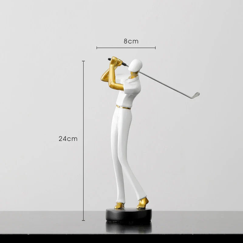TeeStance - Escultura elegante de bola de golf
