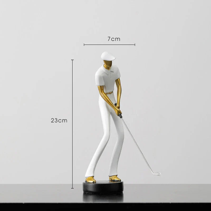 TeeStance - Escultura elegante de bola de golf