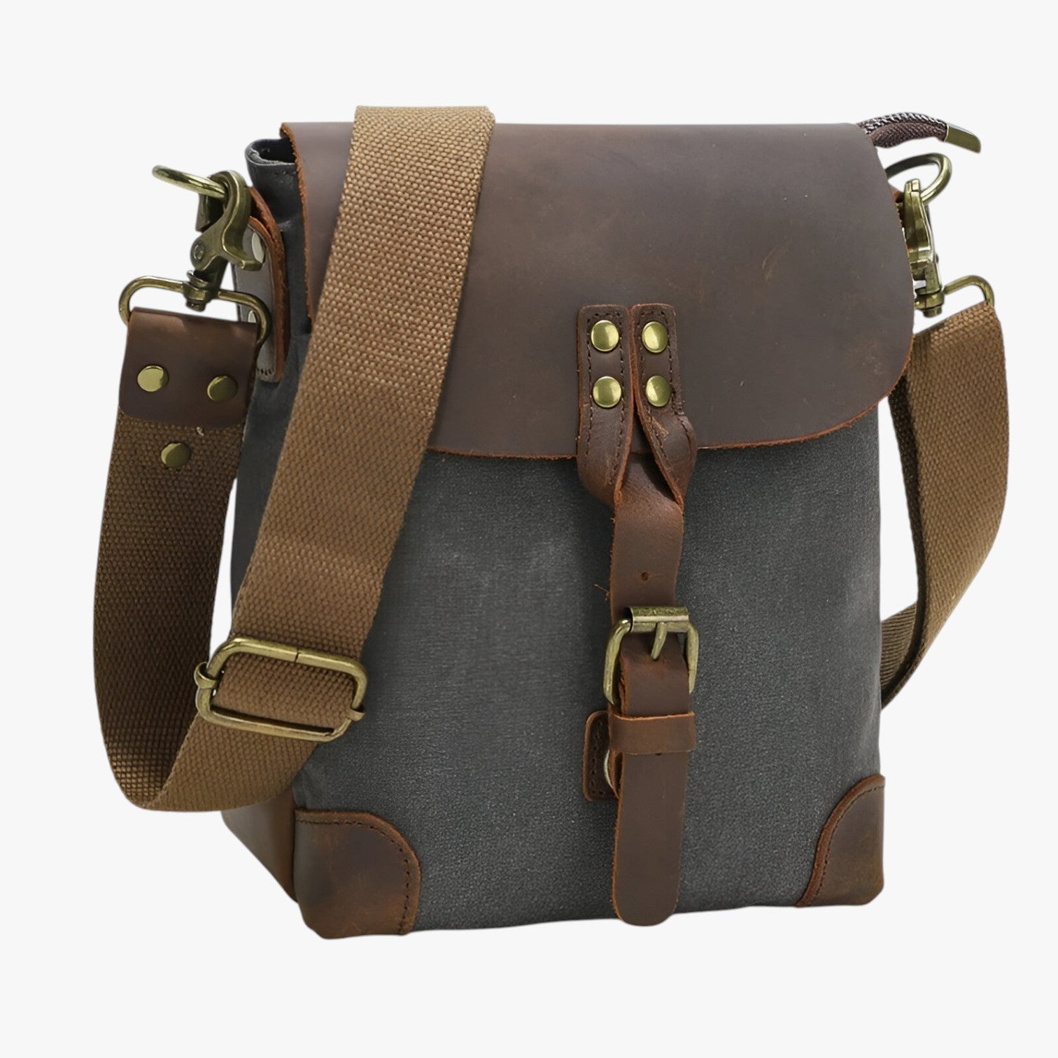 Anton - Borsa a tracolla classica in tela per uso versatile