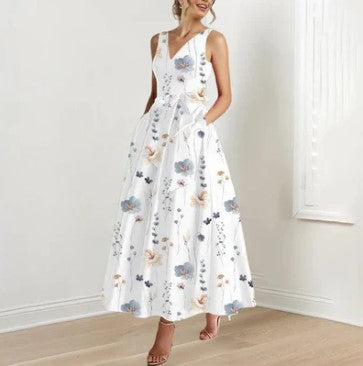 Leah - Sommerkleid Maxikleid