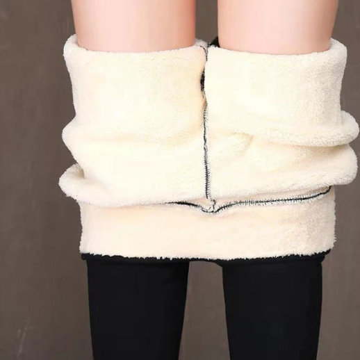 Maria - Leggings térmicos acogedores de forro polar