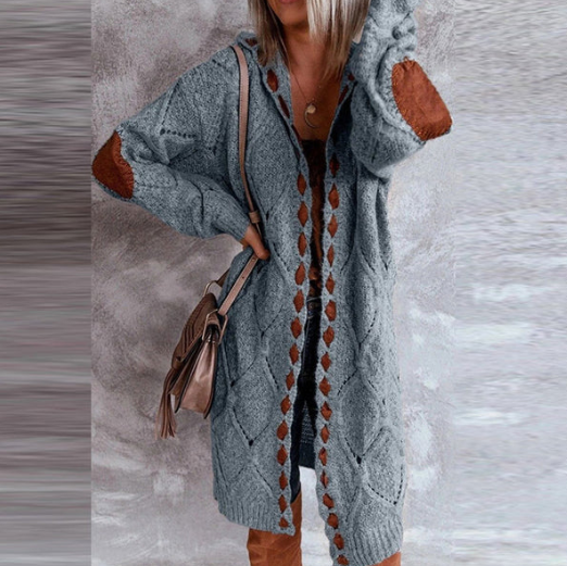 Schicke und kuschelige Strickjacke
