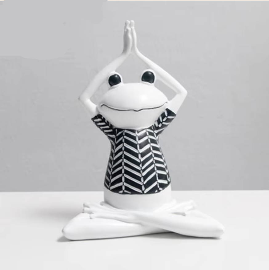 FunkyFrogs – Lustige Froschfiguren in spielerischen Posen