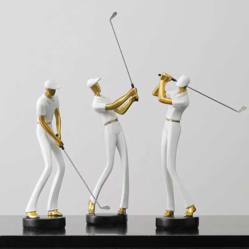 TeeStance - Escultura elegante de bola de golf