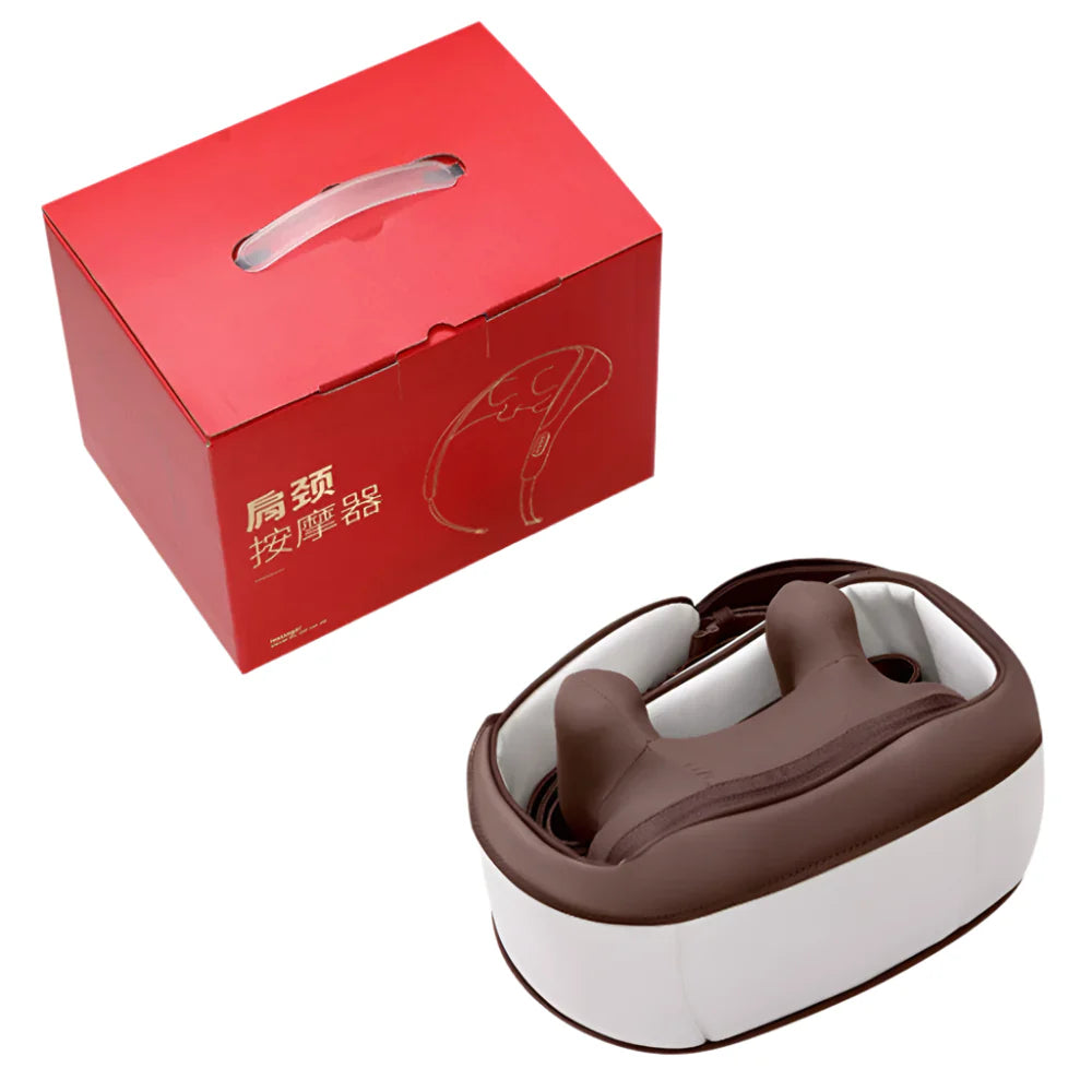 ThermaKnead - U-förmiges Tiefenmassagekissen für Nacken und Schultern