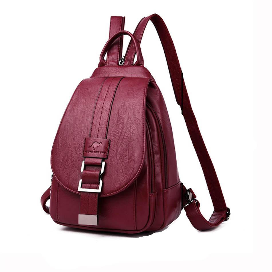 Mariah - Tidløs læderrygsæk