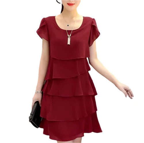 Luna Klassische Sommerkleid für Damen – Einfach und Bequem