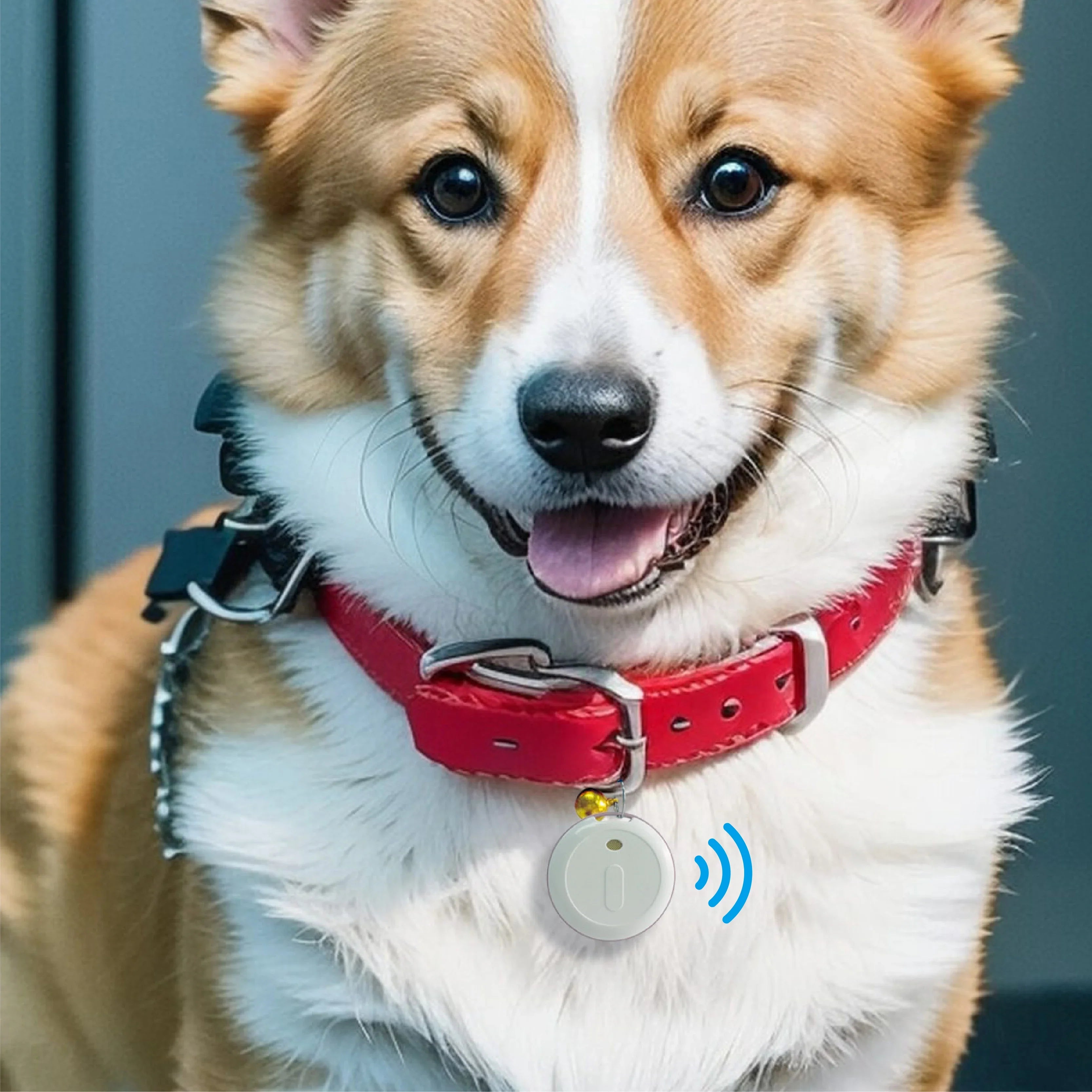 Mini Smart Tag Bluetooth-Gepäcktracker funktioniert mit Apple und Android