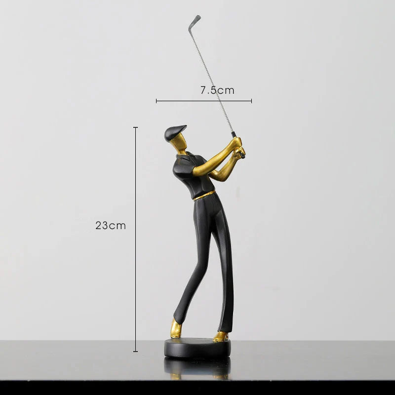 TeeStance - Escultura elegante de bola de golf