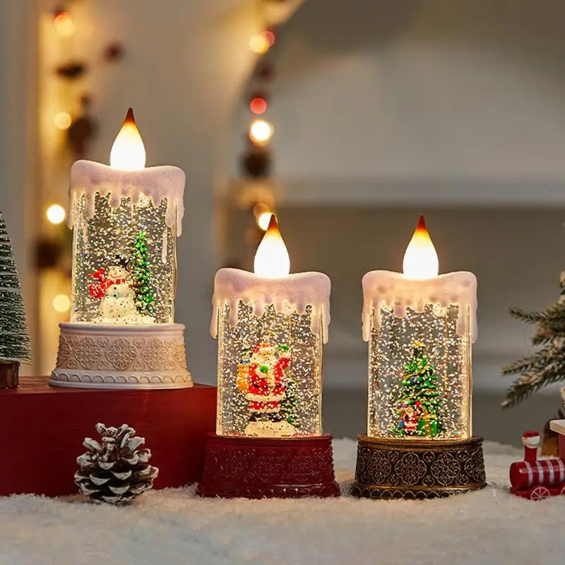 Snekugle vintage lanterne lys