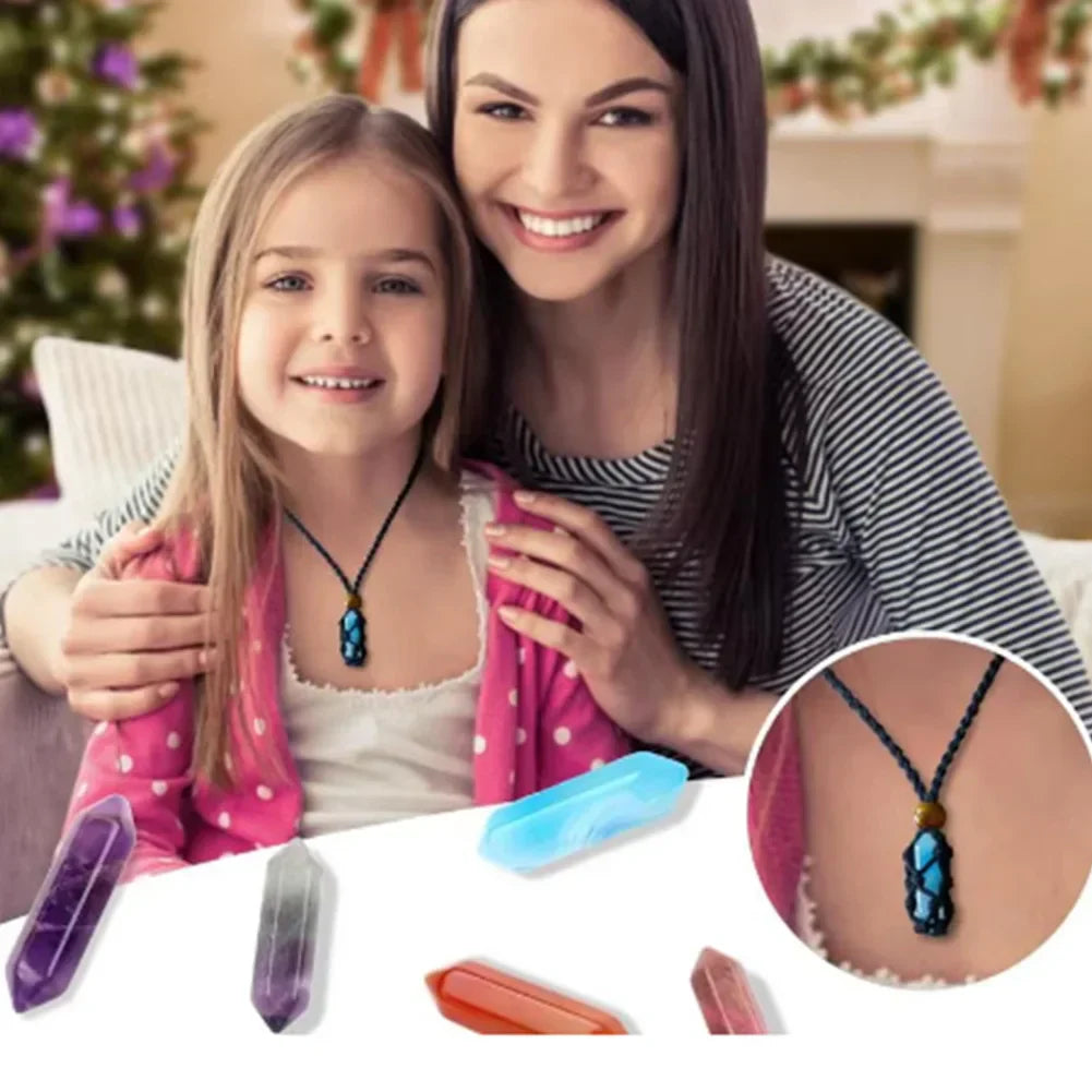 2025 Weihnachts-Adventskalender-Set mit Heilsteinen
