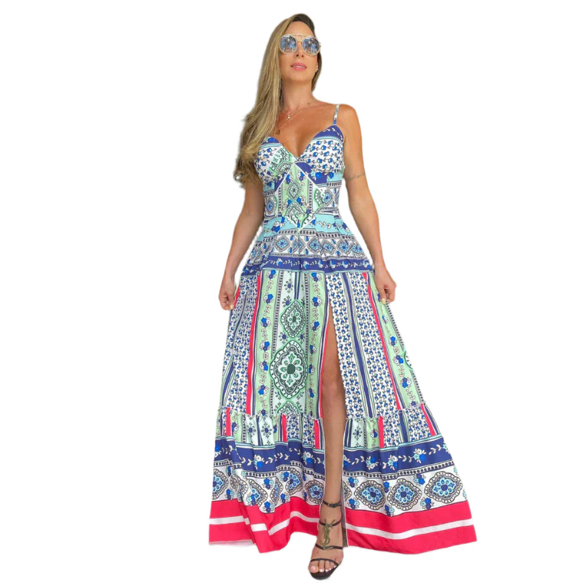 Eleanor - Abito lungo a linea A