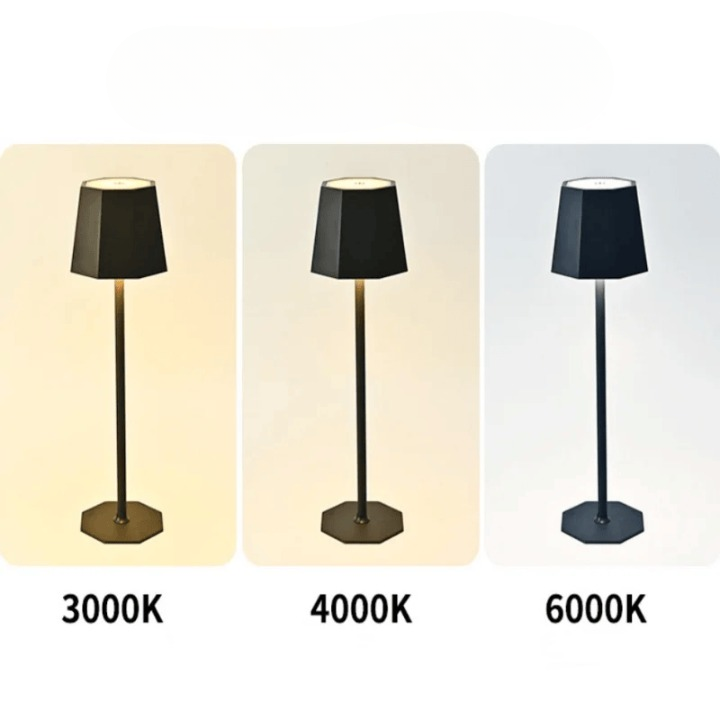 Luz nocturna LED para ojos con atenuación táctil de 3 colores