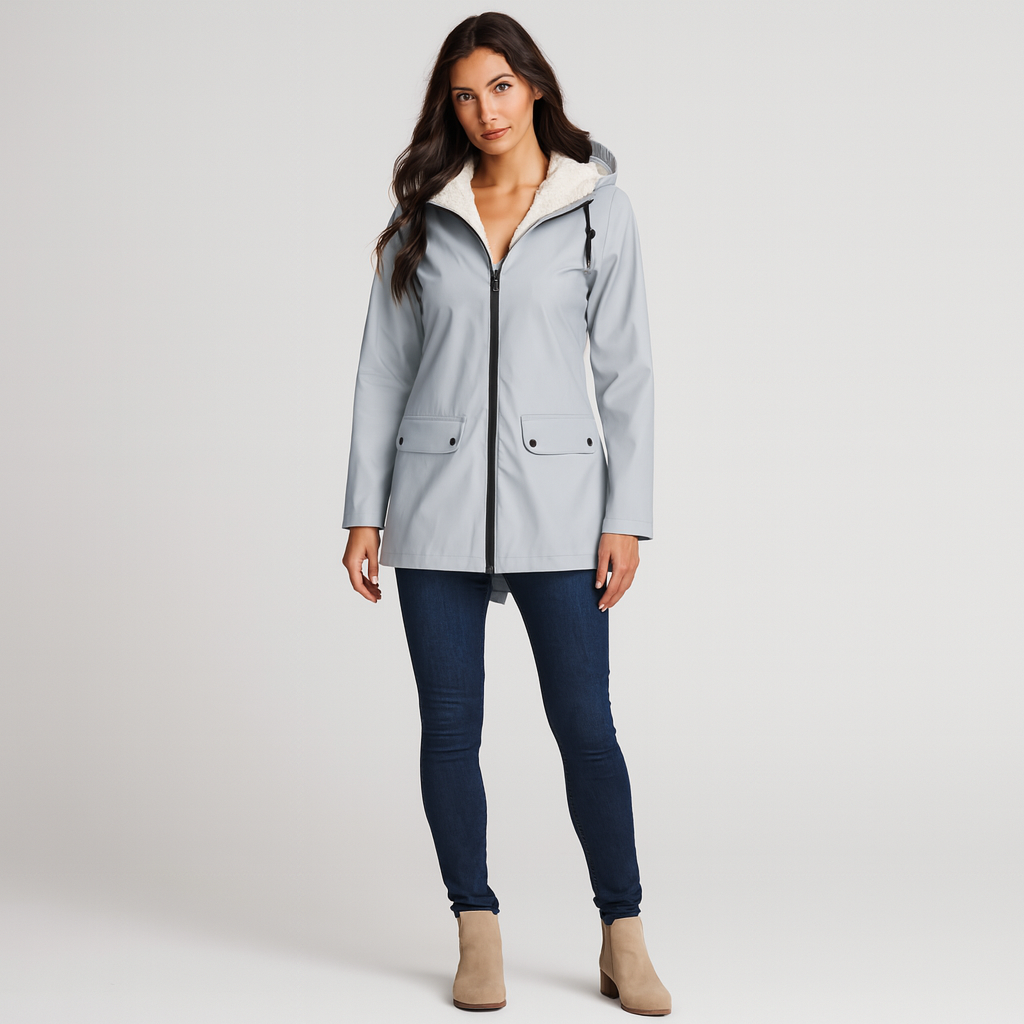 Shania | Wasserdichter Winter-Trenchcoat mit Kapuze