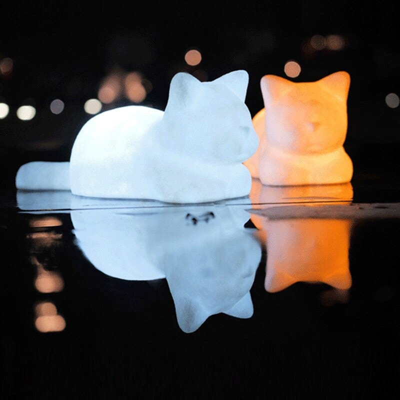 GlowPaws - Illuminierter Katzen-Nachtlicht