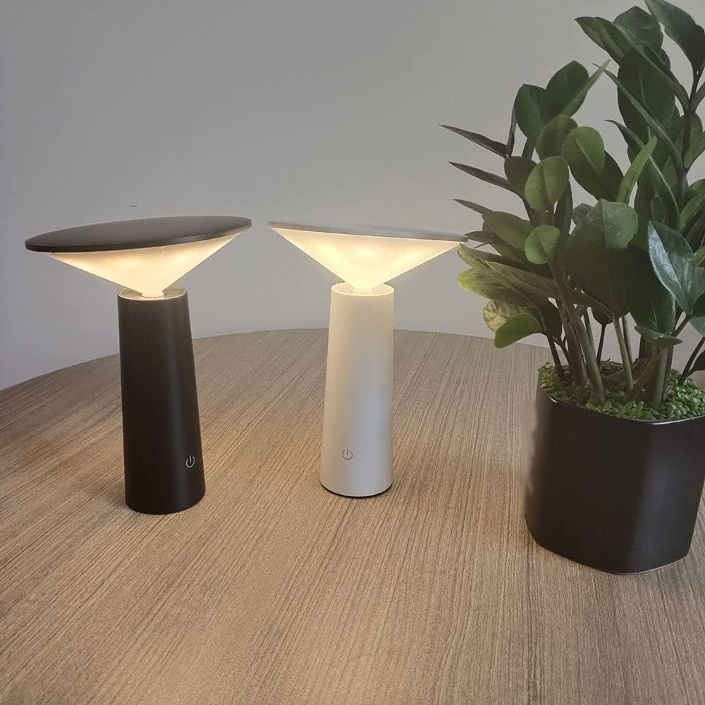 LumiFlex – Verstellbare drahtlose Tischlampe mit 360° Rotation
