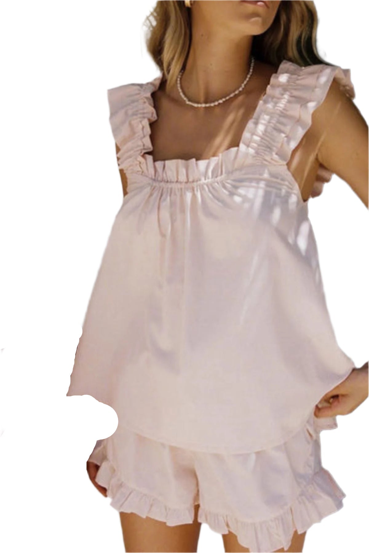 Kimberly - Conjunto veraniego con volantes