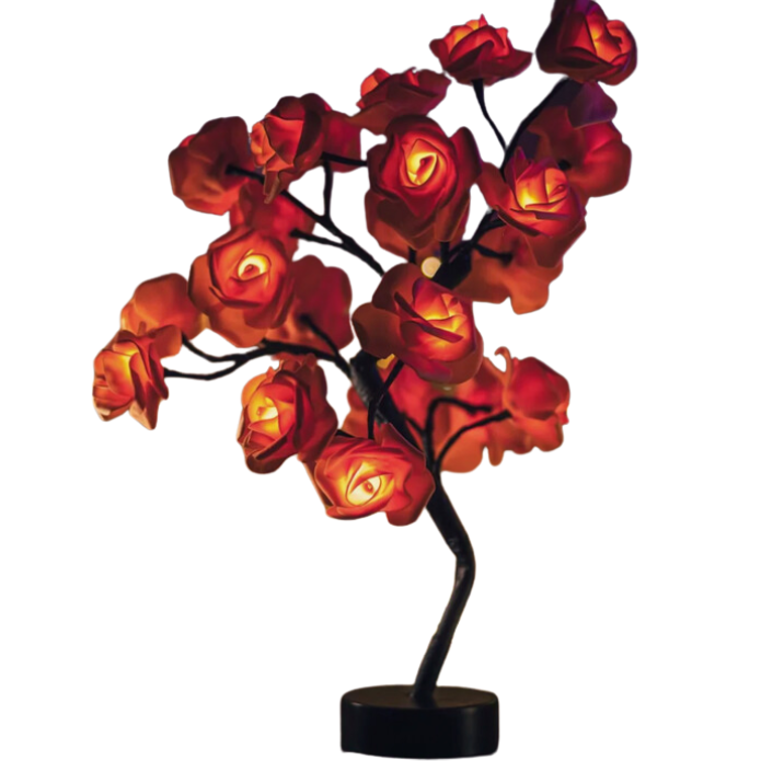 BloomVerve - Strahlende Rosenlampe