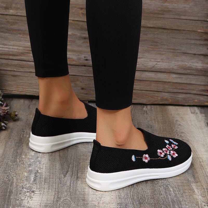 Esther - Moderigtige sko med blomstermønster