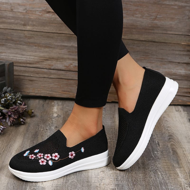Esther - Modische Schuhe mit Blumenmuster