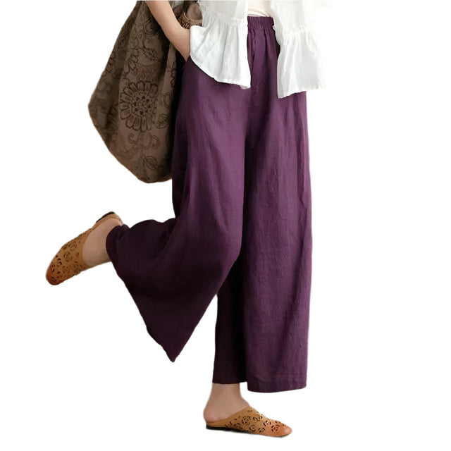 Naya – Knælange bukser med et behageligt snit