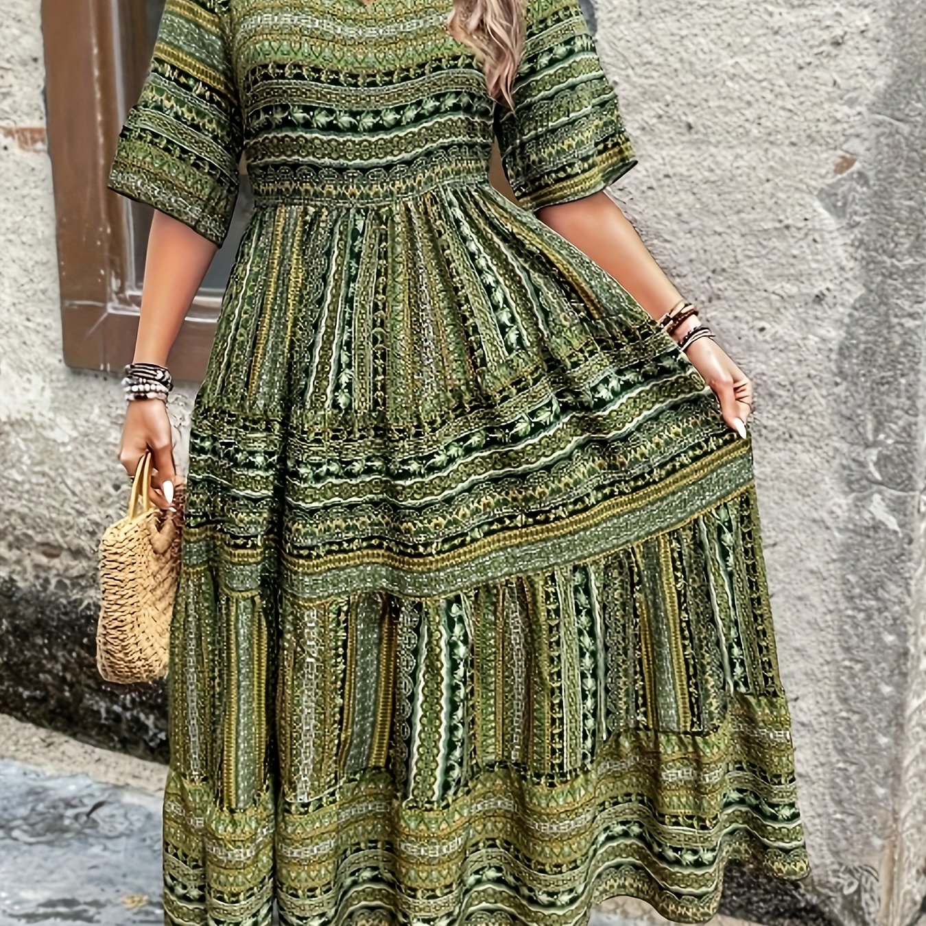 Vestido para mujer con diseño integral elegante y sin esfuerzo Mira