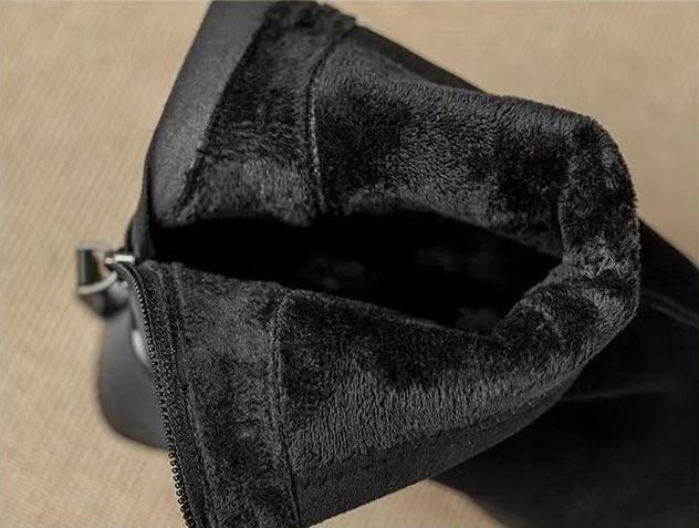 Anya – Botas elegantes con cremallera y tacón bloque