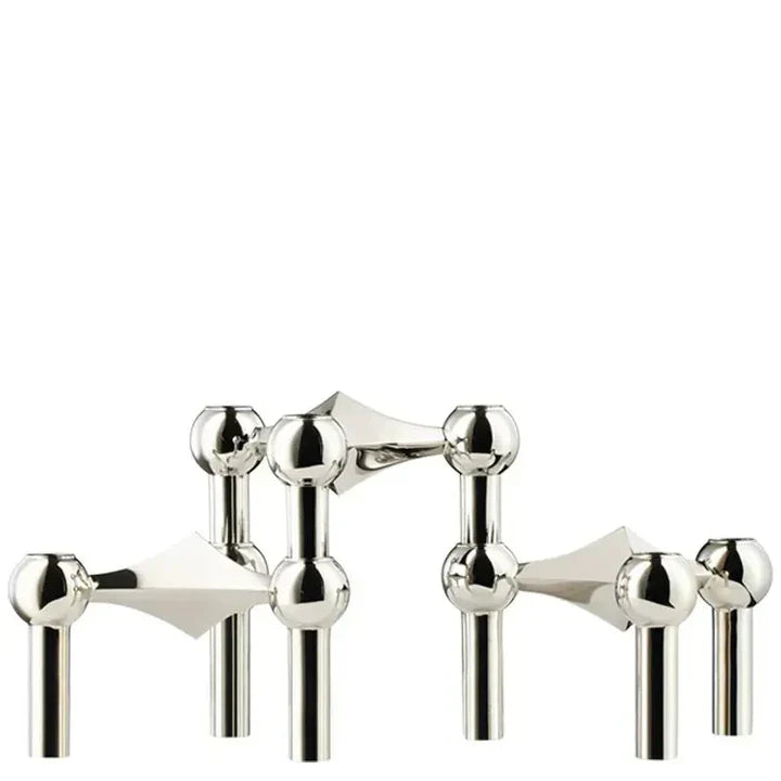 LumiCore Skulpturaler Kerzenhalter – Moderner geometrischer Kerzenständer für elegante Innenräume