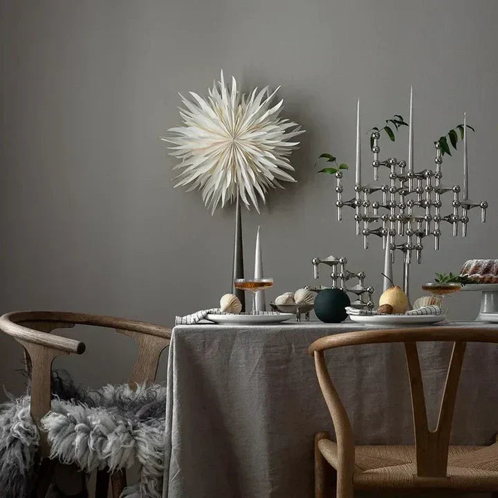 LumiCore Skulpturaler Kerzenhalter – Moderner geometrischer Kerzenständer für elegante Innenräume