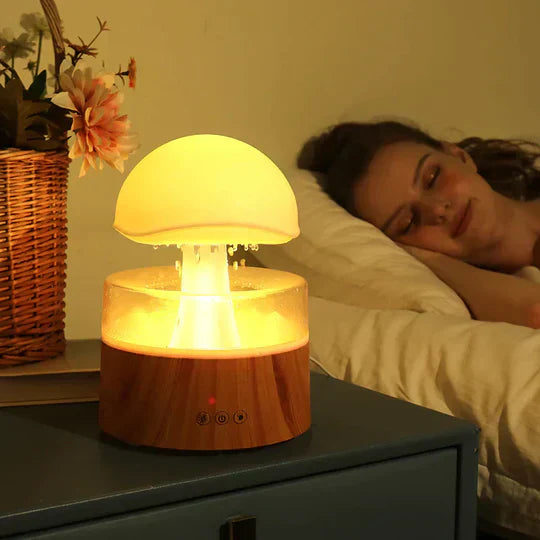 SereneBreeze - Eleganter Luftbefeuchter mit Nachtlicht