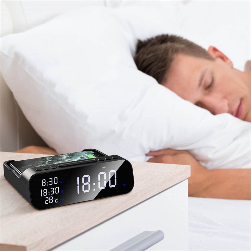 TimeMaster – Kabelloses Lade-Digitalwecker