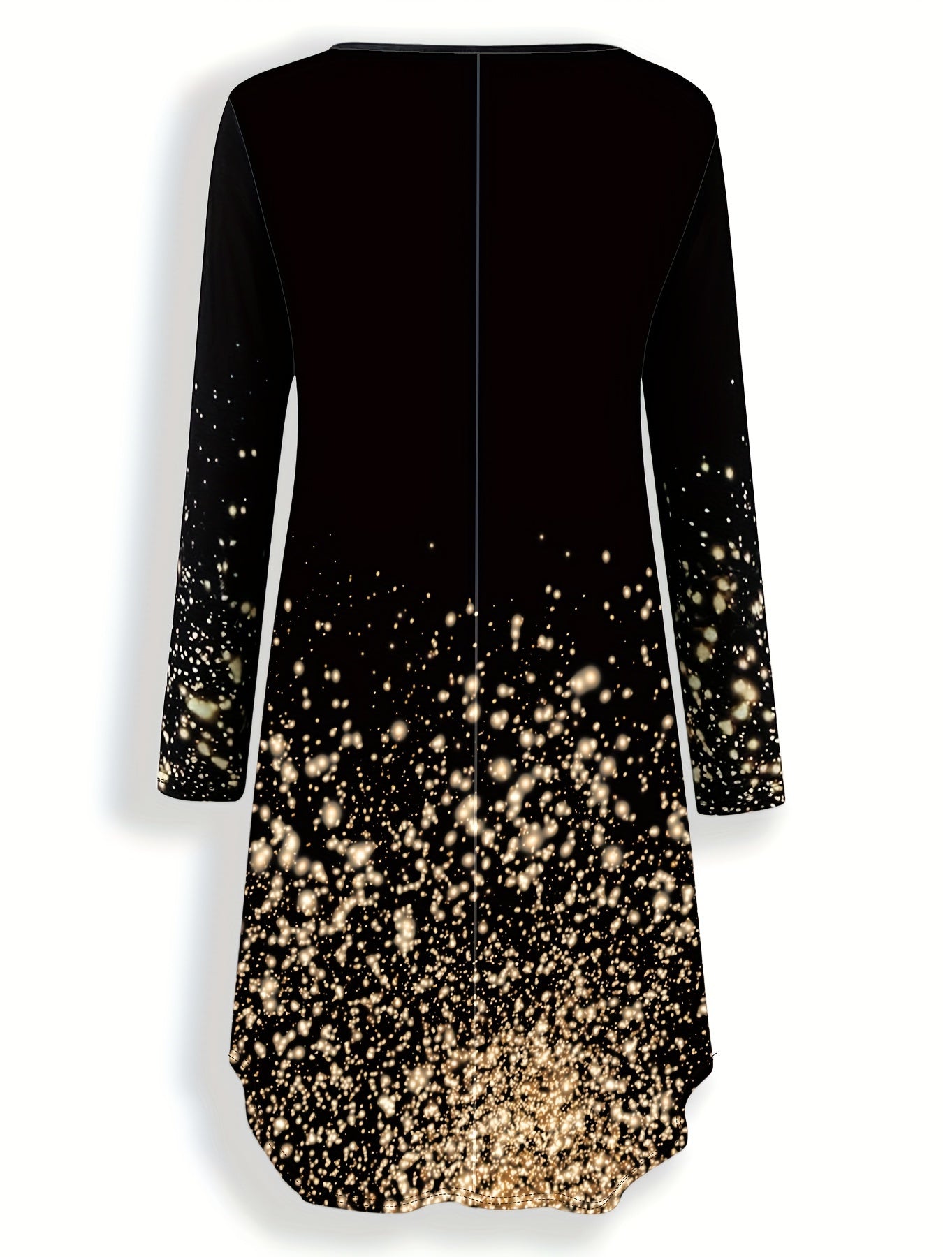 Jona vestido bohemio casual para mujer con estampado