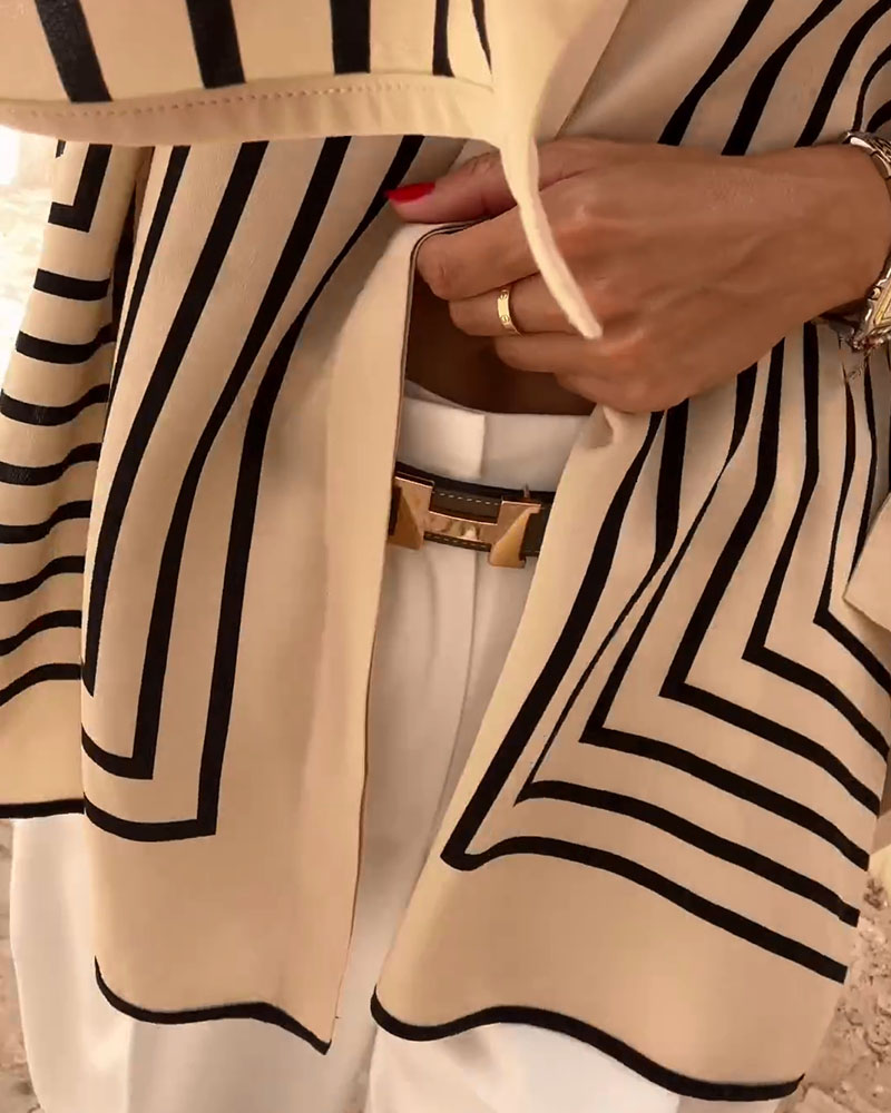 Mira - Top a rayas casual