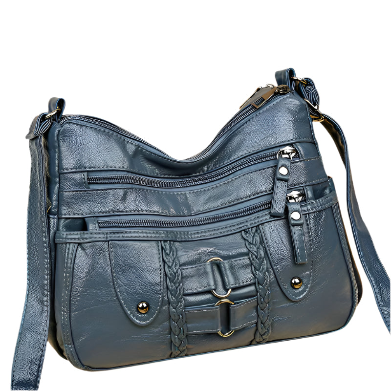 Maureen - Sac multi-lynlås moderne avec bandoulière réglable