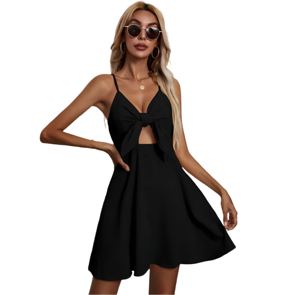 Lucina - Fiocco biondo Vestito estivo corto