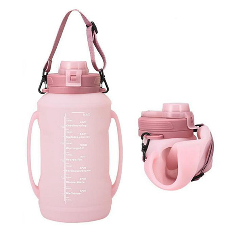 HydroFold - Tragbare zusammenklappbare Sportwasserflasche