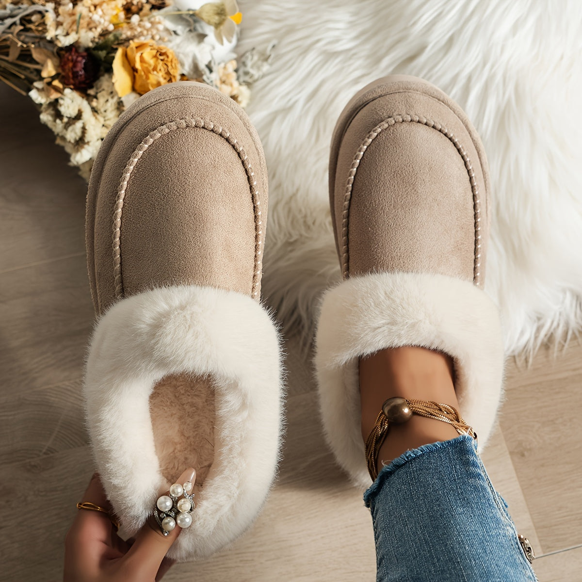 Kim - Chaussons antidérapants