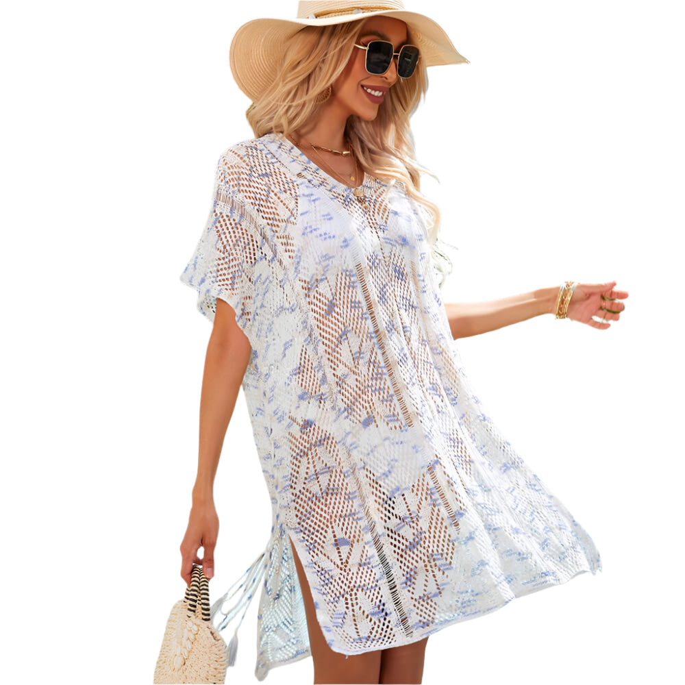 Kiara - Häkelte Spitzenstoff Strand Mini Überzug
