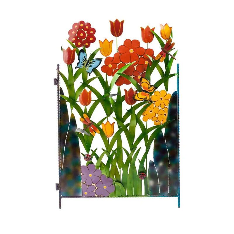 Floria - Bunte rechteckige Gartenpaneele