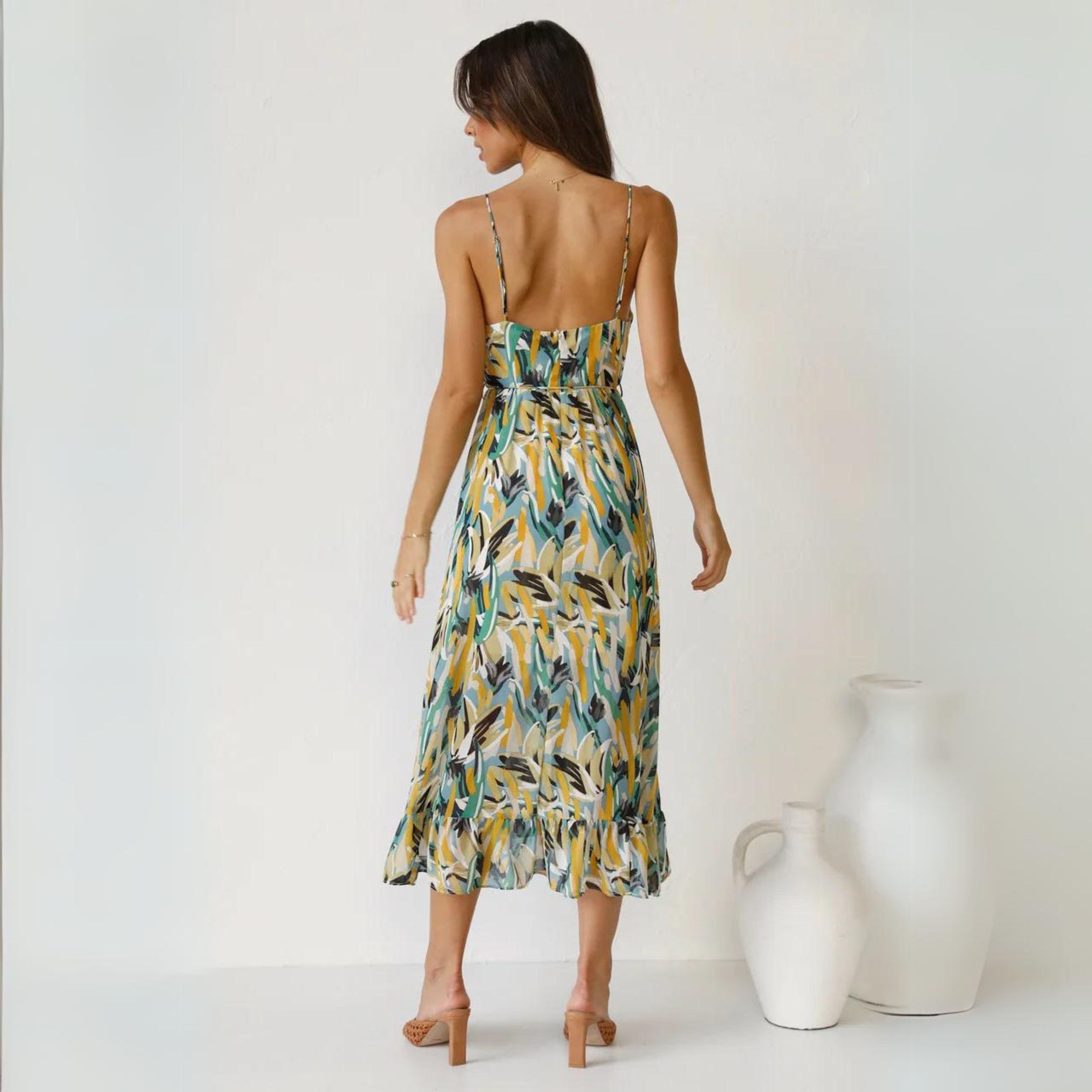 Jella - Vestido de verano llamativo