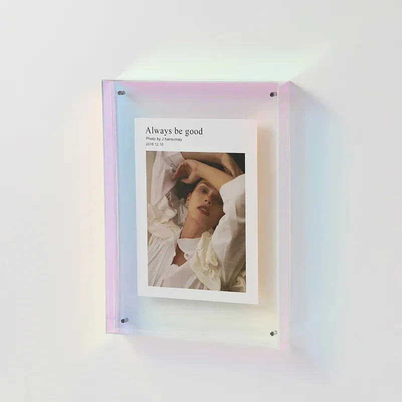 PrismFrame LED Geometrische Wandkunst – Moderne Beleuchtete Dekoration