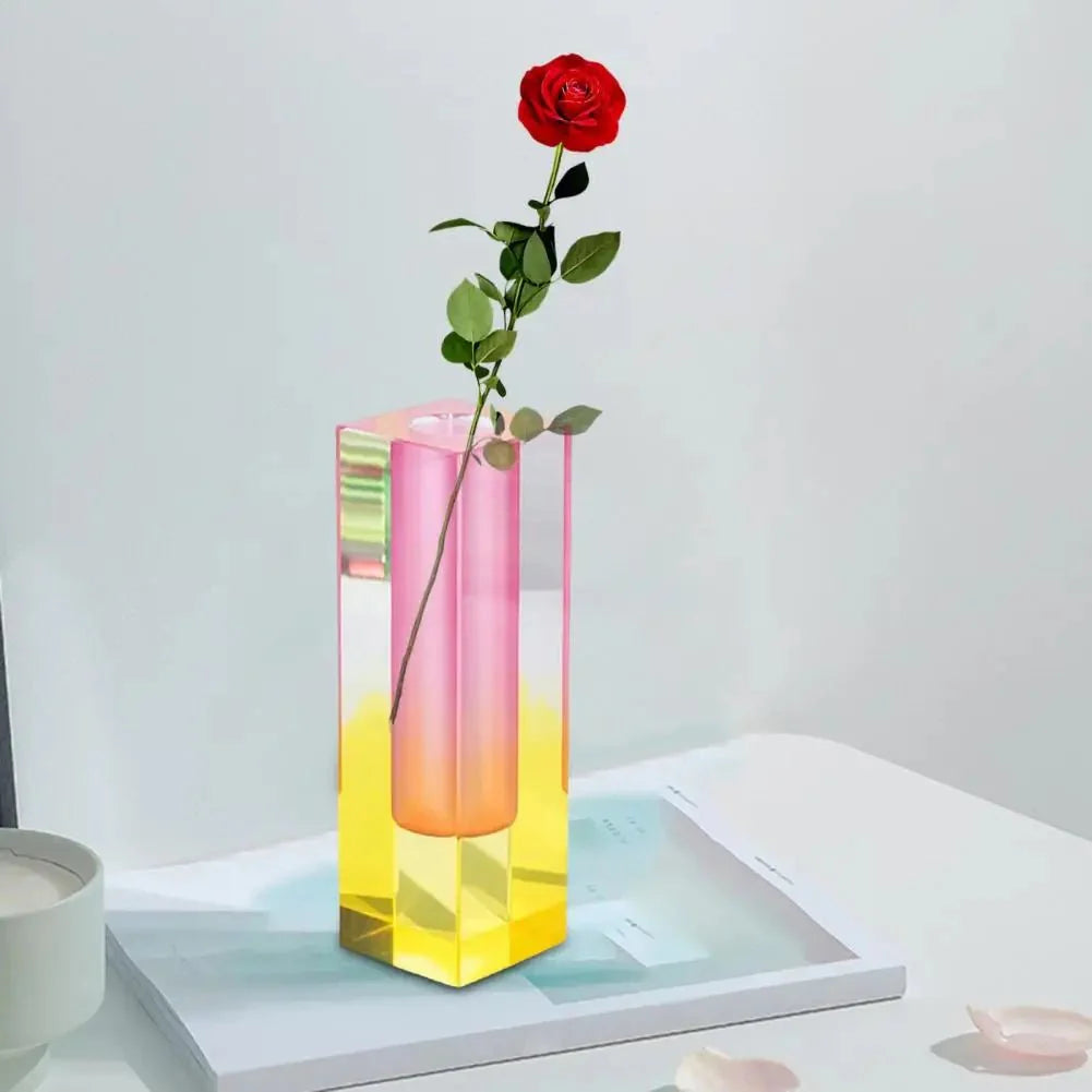 GradientGlow - Kristall Würfelschale