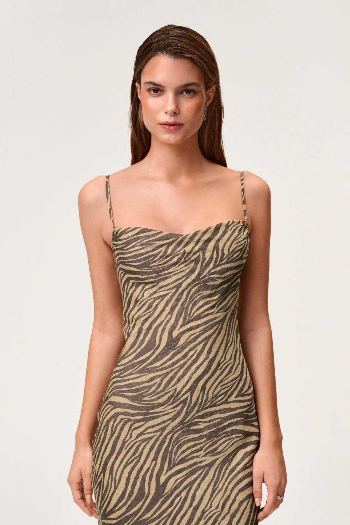 Via - Vestido largo Elegance