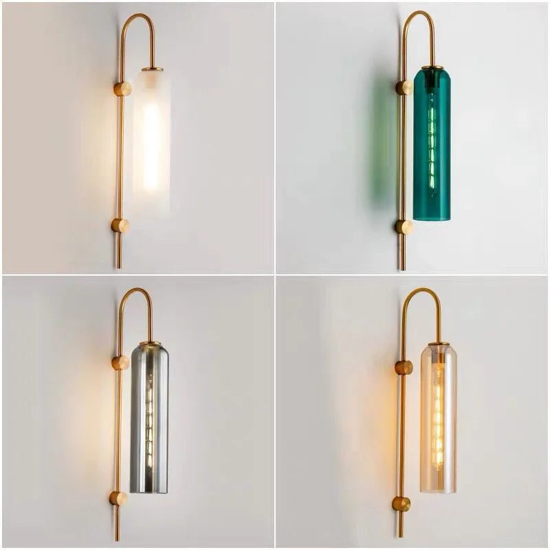 ClarityWall - Moderne Glas-Wandlampe