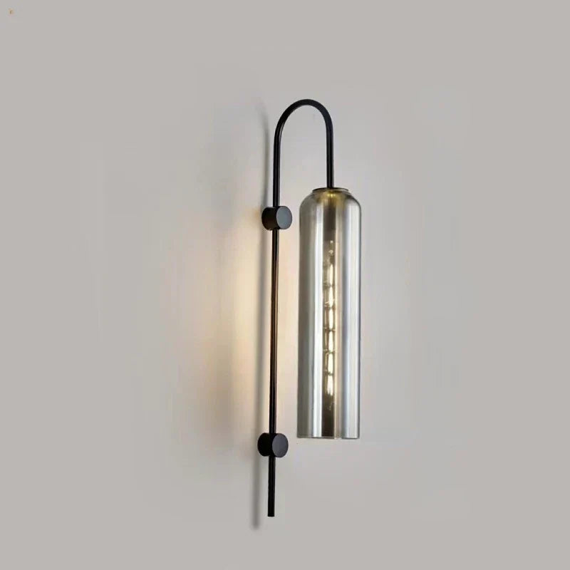 ClarityWall - Moderne Glas-Wandlampe